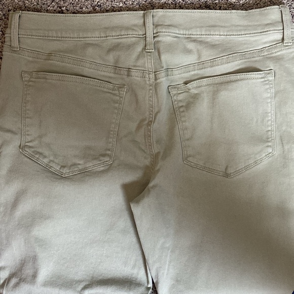 Sonoma Akiva Green Straight Leg Girlfriend Jeans Mid Rise Sz 12 - Picture 5 of 7